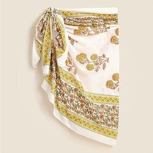 J crew cotton sarong
